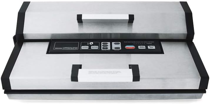 Maxxo VM Master Professionele vacuümmachine, 25 l/min, 350 W, automatisch, geschikt voor levensmiddelen, dubbel lassen van roestvrij staal, rolbreedte tot 40 cm