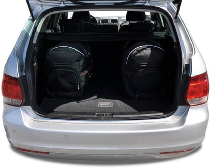 KJUST Speciale Autotassen Set 5 stk Compatibel met VW GOLF VARIANT VI 2008-2016