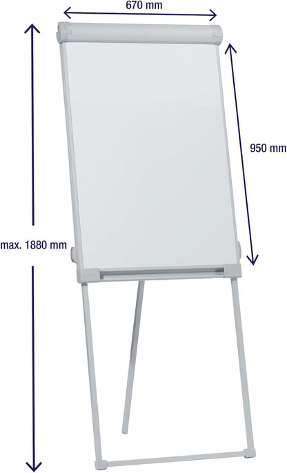Franken FC43 Flipchart 3-poots statief (bord beschrijfbaar)