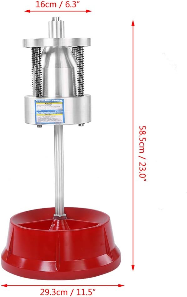 Tbest Professionele bandenbalancer,Staal & Plastic auto vrachtwagen draagbare hubs wiel bandenbalancer bubble niveau zware velg