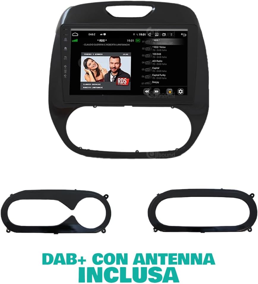 Autoradio Renault Captur – Inbouwradio – Navigatiesysteem – Multimedia Speler – Auto Entertainment – 9" Touchscreen – Bluetooth & CarPlay