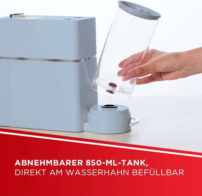 Polti Coffea S15LB Espressomachine compatibel met E.S.E-pads, 44 mm, tank 0,85 l, pompdruk 19 bar, kleur lichtblauw