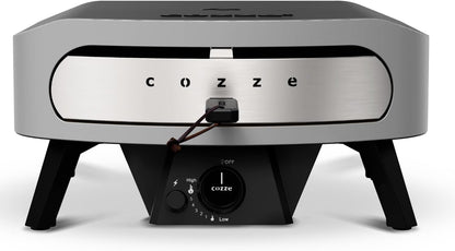 Cozze® | 17" CLASSIC Pizzaoven Gas 30mbar | Inclusief Cordierite Pizzasteen | Automatische Ontsteking | Thermometer | Grote Capaciteit