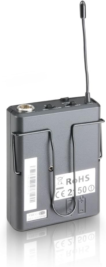 LD Systems LDWSECO2X2BPH2 ECO 2 draadloze microfoonsysteem met 2x riempack en 2x headset (863,9/864,9MHz)