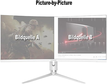 LC-POWER 34'' Gaming Monitor | AMD FreeSync™ & HDR10 | 165Hz | UWQHD