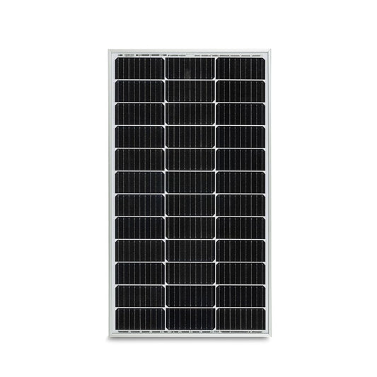 MOSCATELLI 100 Watt 12 Volt Monokristallijn zonnepaneel - PERC