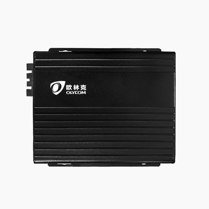 Een Paar Seriële Vezel Converter RS232 RS485 RS422 Optische Modem 1310nm SC Connector Dual Fiber voor PC Hub Schakelaar