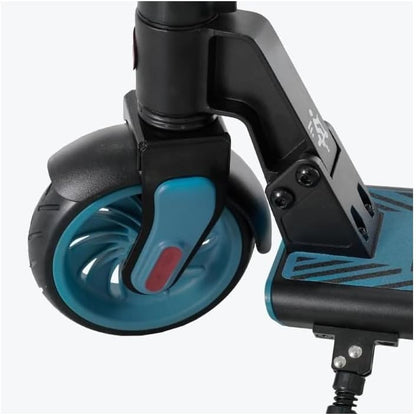 Wispeed T650, Elektrische step voor kinderen (6,5 inch, 8 km/u, ideaal voor 8/14 jaar, IPx4, voetrem achteraan, bel) blauw