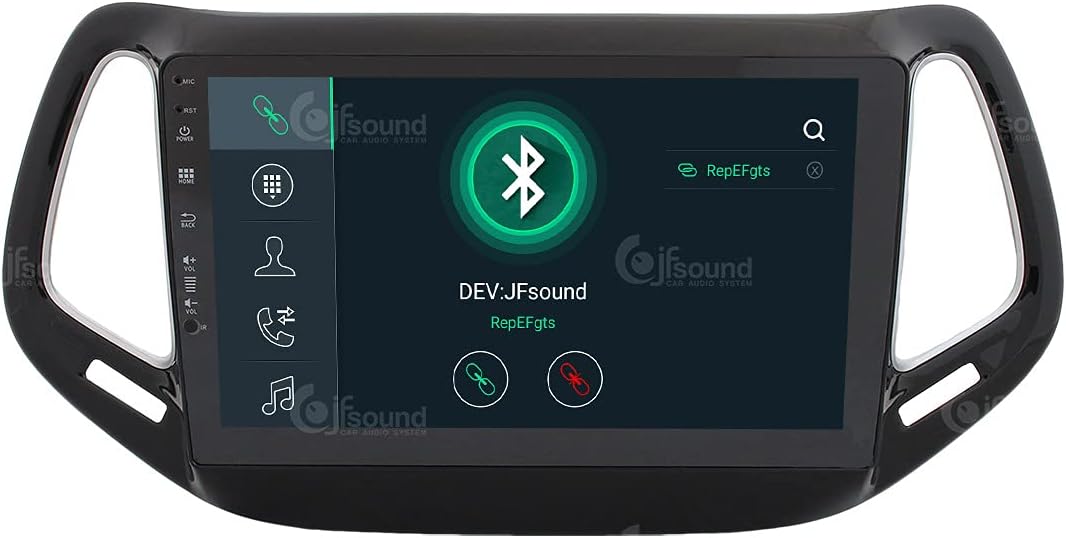 Autoradio Jeep Compass – Navigatiesysteem – Multimedia Speler – Inbouw Radio – Bluetooth Radio – 10 Inch Touchscreen – 8-Core Processor – Android Auto & CarPlay