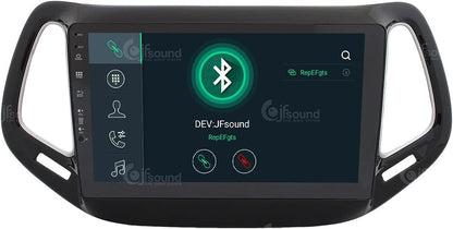 Autoradio Jeep Compass – Navigatiesysteem – Multimedia Speler – Inbouw Radio – Bluetooth Radio – 10 Inch Touchscreen – 8-Core Processor – Android Auto & CarPlay