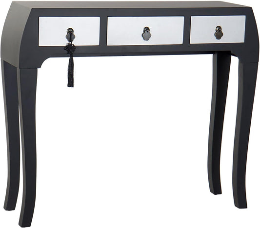 DRW console sparren 96 x 26 x 80 oosters zwart