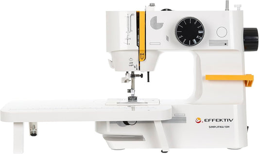 Naaimachine – Stikmachine – Draagbare Naaimachine – Compacte Naaimachine – Hobby Naaimachine – 15 Steken, Automatische Draadinrijger En Draadafsnijder – Geschikt Voor Lichte En Middelzware Stoffen