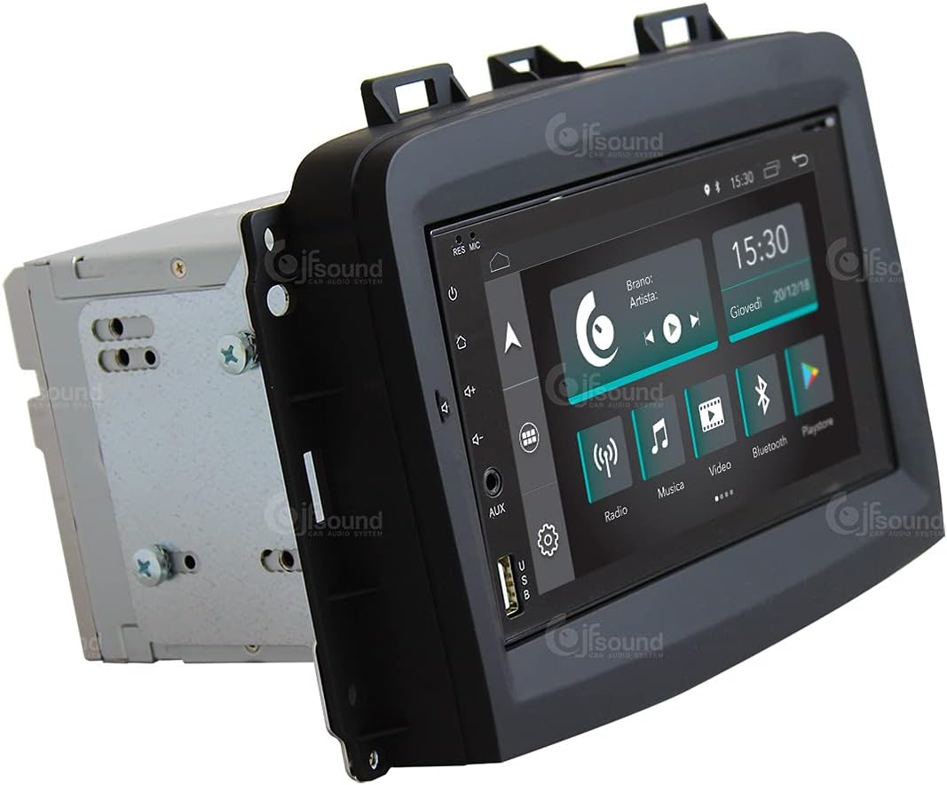 Specifieke autoradio voor Fiat 500L restyling Android GPS Bluetooth WiFi USB DAB+ Touchscreen 6.2" 4core Carplay AndroidAuto