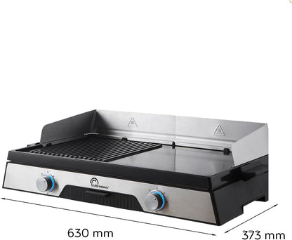 Innov 2200 Elektrische grillplaat - LITTLE BALANCE - 8735 - PFAS-vrij microkeramiek