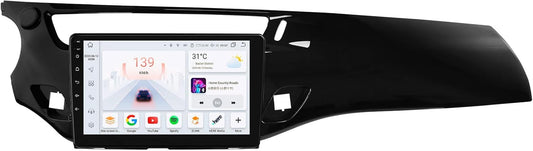 Android 13 autoradio voor Citroen C3 DS3 2010-2016 8-core 4G+32G GPS Navi met draadloze carplay Android Auto Bluetooth DAB WiFi 4G Mirror Link Achter/vooraan camera -zwart