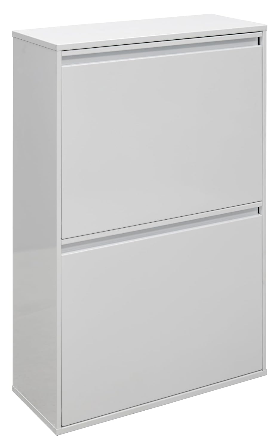 ARREGUI Basic CR601-B2 Recyclingcontainer | Afvalcontainer in Staal | 4 Compartimenten 23+11+17+17 L (68 L) | Binnenemmers voor PMD en GFT | Recyclebak voor Afvalscheiding | Afvalbak voor Keuken | Wit