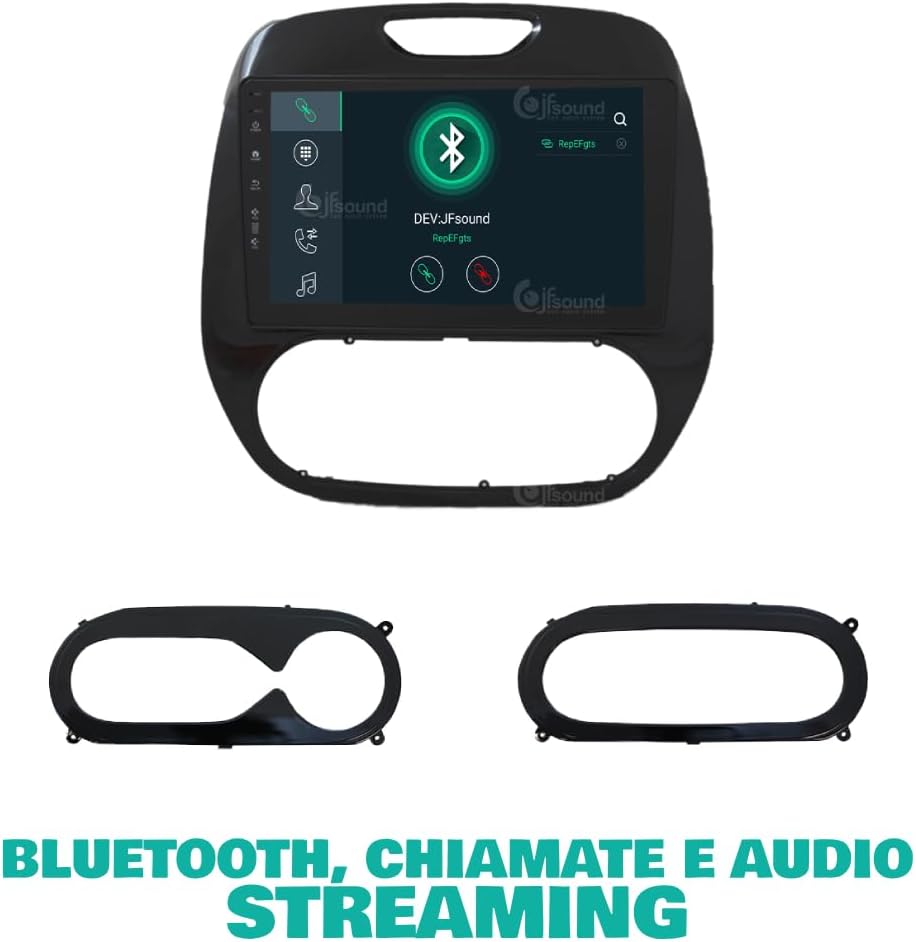 Autoradio Renault Captur – Inbouwradio – Navigatiesysteem – Multimedia Speler – Auto Entertainment – 9" Touchscreen – Bluetooth & CarPlay