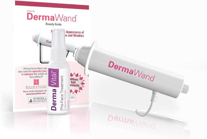 Dermawand, anti-aging systeem met vochtinbrengende crème om rimpels te verminderen, (UK-stekker; compatibiliteit met Duitse systemen niet gegarandeerd).