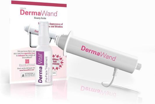 Dermawand, anti-aging systeem met vochtinbrengende crème om rimpels te verminderen, (UK-stekker; compatibiliteit met Duitse systemen niet gegarandeerd).