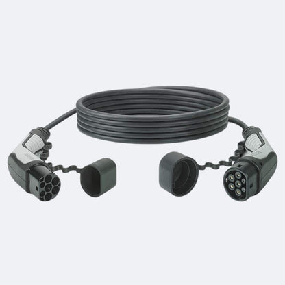 Phoenix Contact Super Duitse EV oplaadkabel type 2 - type 2 (Mennekes) | 32 A | 1-3 fase | lengte 4-5 - 7 M | 22 kW + compacte tas