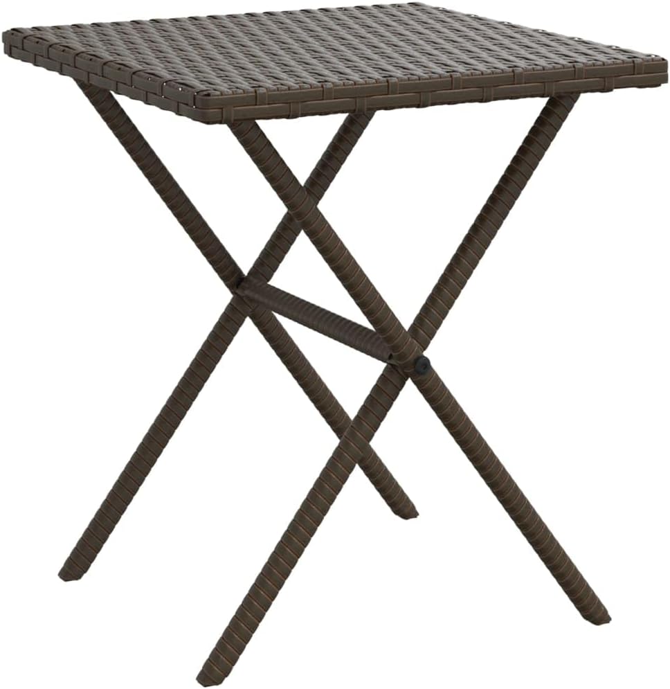 Ligbedden – Tuinstoelen – Loungestoelen – Zonnebedden – Buitenligbedden – Set Van 2 – Bruin Poly Rattan – Verstelbare Rugleuning