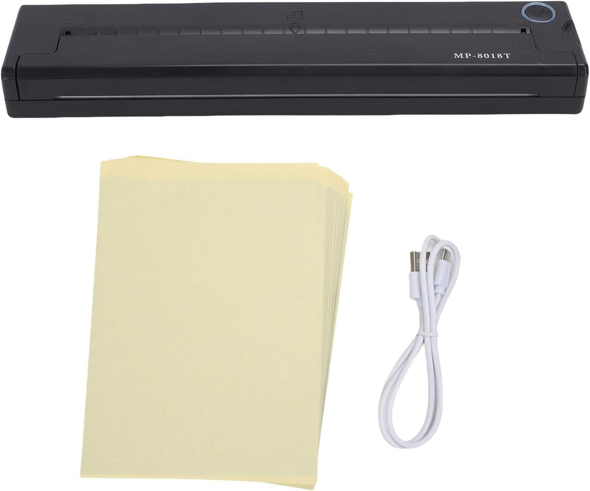 Tattoo Stencil Printer – Stencilprinter Tatoeage – Tattoo Transfer Printer – Thermische Printer – Draagbare Printer – Inktloos Printen – Bluetooth Verbinding