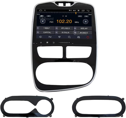 Autoradio Renault Clio 2013-2017 – Multimedia Speler – Inbouw Radio – Touchscreen Navigatie – Android Auto – 10" Scherm – Bluetooth & WiFi