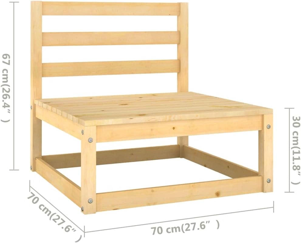 Lounge tuinmeubelset balkon meubelset tuinlounge set 4-dlg. tuin-loungeset met kussen massief grenen - QUORE