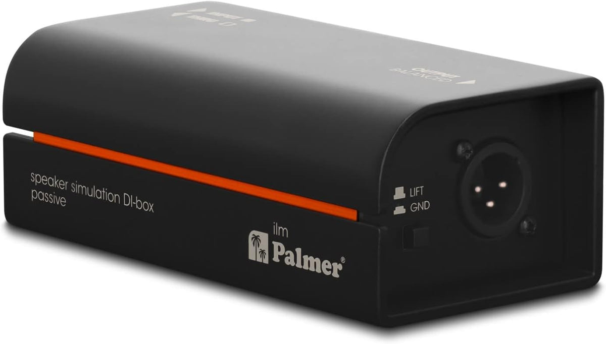 Passieve Speaker Simulatie DI-Box – Speaker Simulator – Luidsprekersimulatie – Direct Box – Gitaar DI-Box – 3 Klankstanden – Gebalanceerde XLR-Uitgang