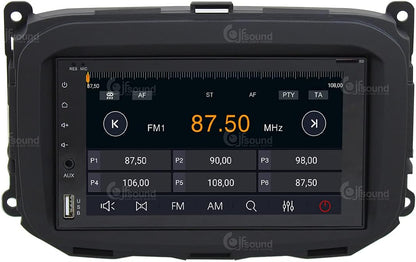 Autoradio Alfa Romeo Giulietta – Auto Stereo – Multimedia Speler – Navigatiesysteem – Infotainment – 6,2" Touchscreen – 8-Core Processor – Bluetooth & CarPlay Android Auto
