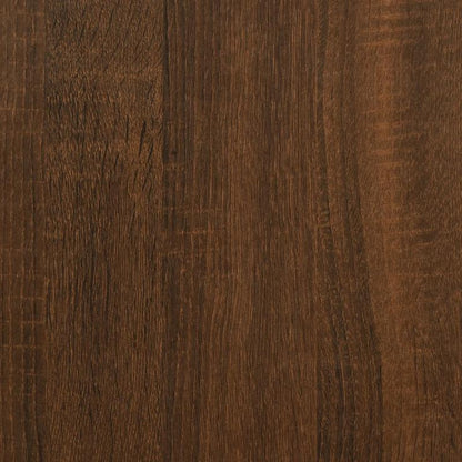 Platenspelerstandaard – Vinylmeubel – Platenkast – Audio Meubel – Bruin Eikenhout – Stevig Multiplex – 84,5x38x89 cm