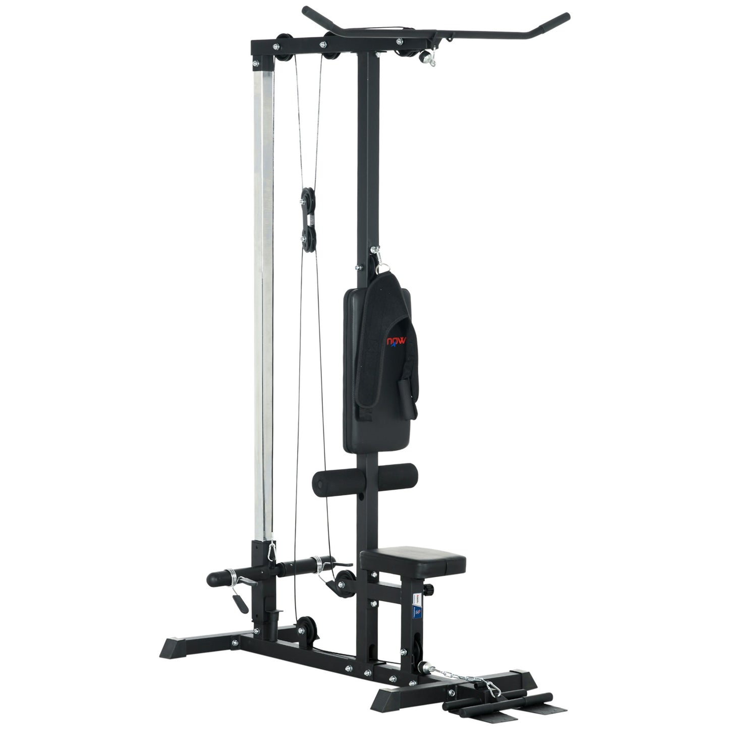 Fitnessstation – Krachtstation – Home Gym – Spiertrainingsapparaat – Trainingsbank – Verstelbare Zitting – Max. Belasting 110 kg