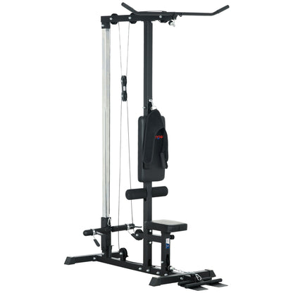 Fitnessstation – Krachtstation – Home Gym – Spiertrainingsapparaat – Trainingsbank – Verstelbare Zitting – Max. Belasting 110 kg