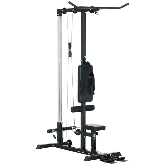 Fitnessstation – Krachtstation – Home Gym – Spiertrainingsapparaat – Trainingsbank – Verstelbare Zitting – Max. Belasting 110 kg