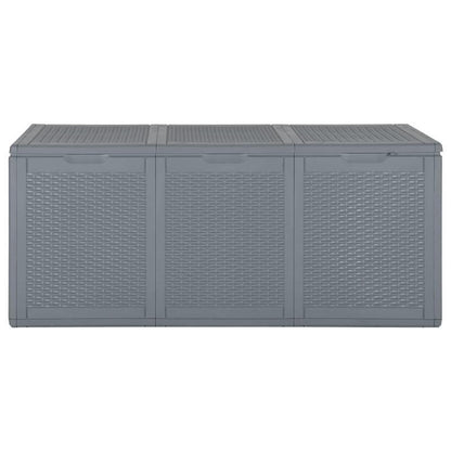 Opbergbox Tuin – Tuinkussenbox – Tuinkist – Tuinopbergkist – Opbergkist Tuin – 270 Liter – Weerbestendig PP-Rattan