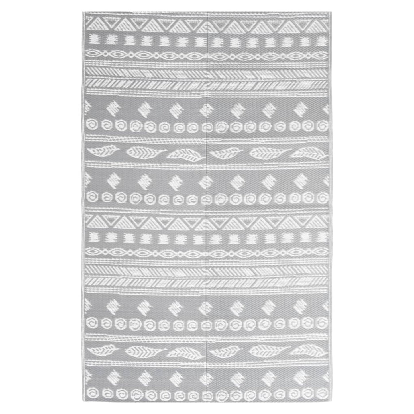 Buitenkleed – Tuinkleed – Buitentapijt – Balkonkleed – Vloerkleed – Weerbestendig – 120x180 cm – Duurzaam polypropyleen – Geometrisch patroon – Makkelijk schoon te maken – Handwas