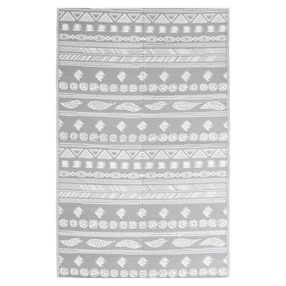 Buitenkleed – Tuinkleed – Buitentapijt – Balkonkleed – Vloerkleed – Weerbestendig – 120x180 cm – Duurzaam polypropyleen – Geometrisch patroon – Makkelijk schoon te maken – Handwas