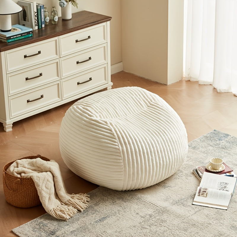 Vouwbare Sofabed – Lounger – Ligstoel – Uitklapbed – Zitbed – Wit – Ergonomische Rugsteun – Zacht Flanelmateriaal