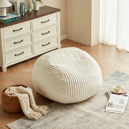 Vouwbare Sofabed – Lounger – Ligstoel – Uitklapbed – Zitbed – Wit – Ergonomische Rugsteun – Zacht Flanelmateriaal