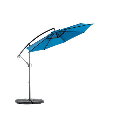 Grote Dubbelzijdige Parasol – Buitensparasoll – Tuinparasol – Terrasparasol – Zwembadparasol – 4,51 Meter Rechthoekig – Stalen Frame Met Crank