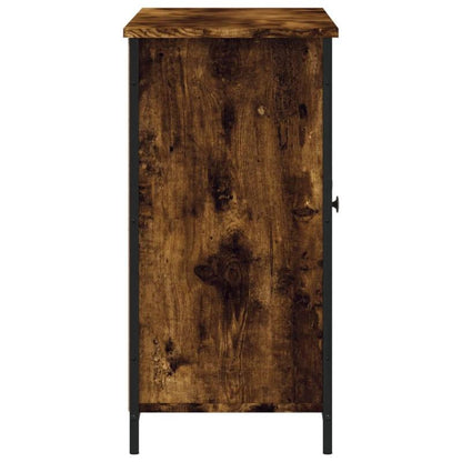 Dressoir – Sideboard – Kast – Opbergkast – Buffetkast – Gerookt Eikenhout – Compact Formaat 100x35x70 cm – Duurzaam En Functioneel Design
