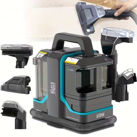 Tapijtreiniger – Vlekkenreiniger – Bankreiniger – Meubelreiniger – Zetelreiniger – 450W Vermogen – 11 kPa Zuigkracht