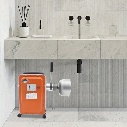 Goodslinesshop 750 W Pipe Cleaning Machine, Excavator Spring, Pipe Cleaning Machine, Drain Cleaner for Pipe Diameter: 20-150mm [High-Quality Shop Now!], Excavator Spring Removal, Sewer Line Cleaning, Excavator Spring Remover,