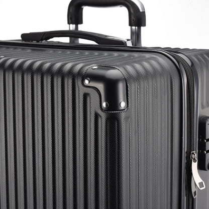 Kofferset – Reiskoffers – Trolleyset – Bagageset – Handbagagekoffer – Lichtgewicht ABS – 3-Delig Met 4 Wielen & Uitschuifbare Trekstang