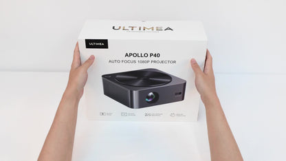 Projector – Beamer – Mini Beamer – Draagbare Projector – Home Cinema – Full HD 1080p Resolutie – 700 ANSI Lumen Helderheid – Automatische Focus & 6D Keystone Correctie