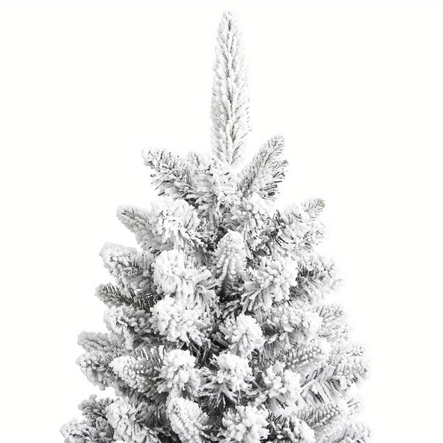 Kunstkerstboom – Nepsneeuw Boom – Kerstversiering – Dennenboom – Flocked Christmas Tree – 150 cm Hoog – PVC & PE Materialen