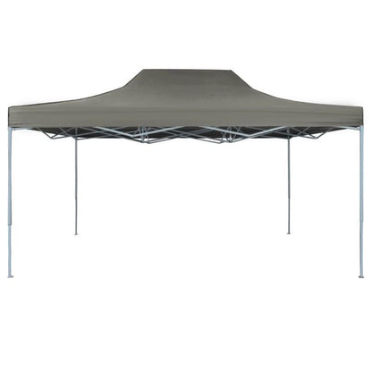 Partytent – Paviljoen – Feesttent – Tuintent – Easy-Up – 3x4 Meter – Stalen Frame – Waterafstotend – Inklapbaar – Anthracite