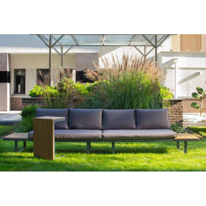 Tuinmeubelset – Loungeset – Hoekbank – Buitenmeubelen – Balkonset – Aluminium Frame – Lichtgewicht & Weerbestendig