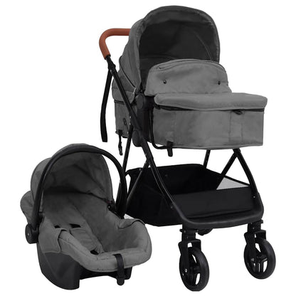 Buggy – Wandelwagen – Kinderwagen – Plooibuggy – Reisbuggy – 3-in-1 Multifunctioneel – Stabiel Stalen Frame – Verstelbare Zitpositie – Inklapbaar Compact