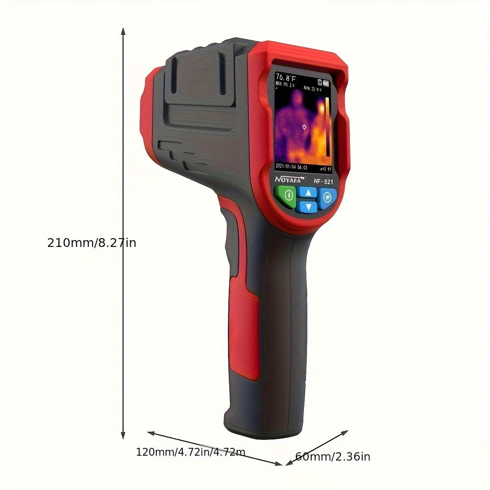 Thermische Camera – Warmtebeeldcamera – Warmte Camera – Thermografische Camera – Infrarood Camera – Draadloos – Oplaadbare 1500mAh Lithium Batterij – Compact Design